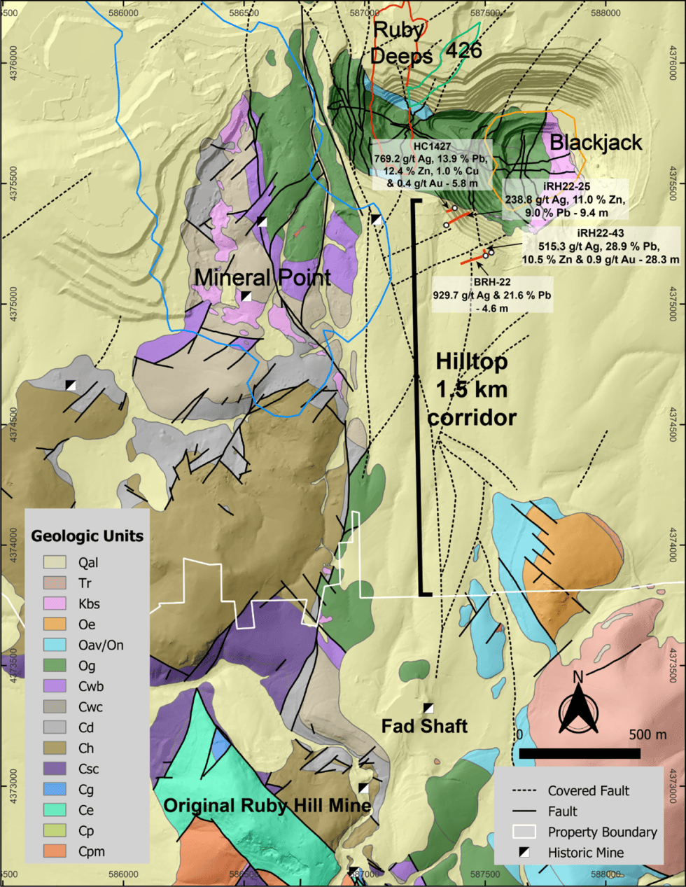 i80 Gold Discovers HighGrade SilverRich CRD Mineralization at Ruby